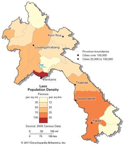 Population of Cities in Laos 2023 .